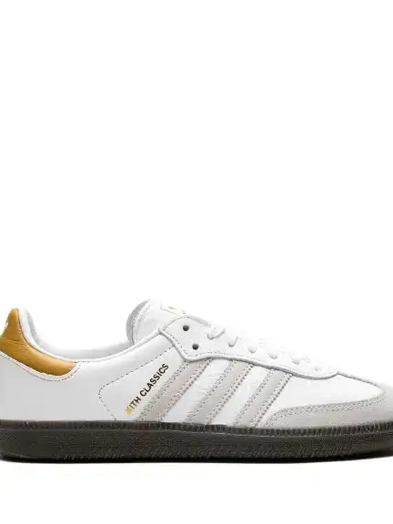 adidas Gold” Samba sneakers  “White Kith Grey x 0312