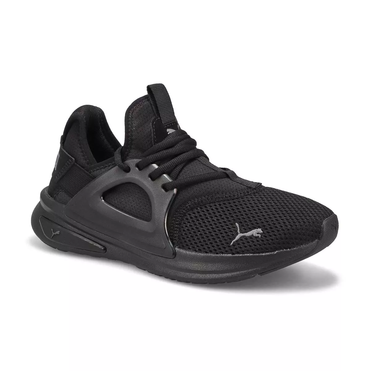 Affordable Puma, Puma, Kid's Softride Enzo Evo Jr Sneaker - Black Castlerock 0122