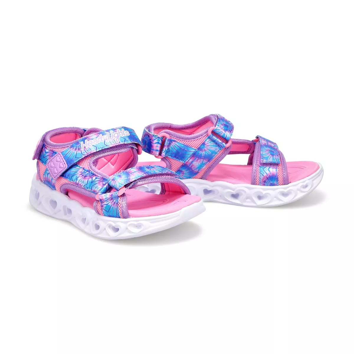 Affordable Skechers, Skechers, Sandale Heart Lights lavande multi filles 0114