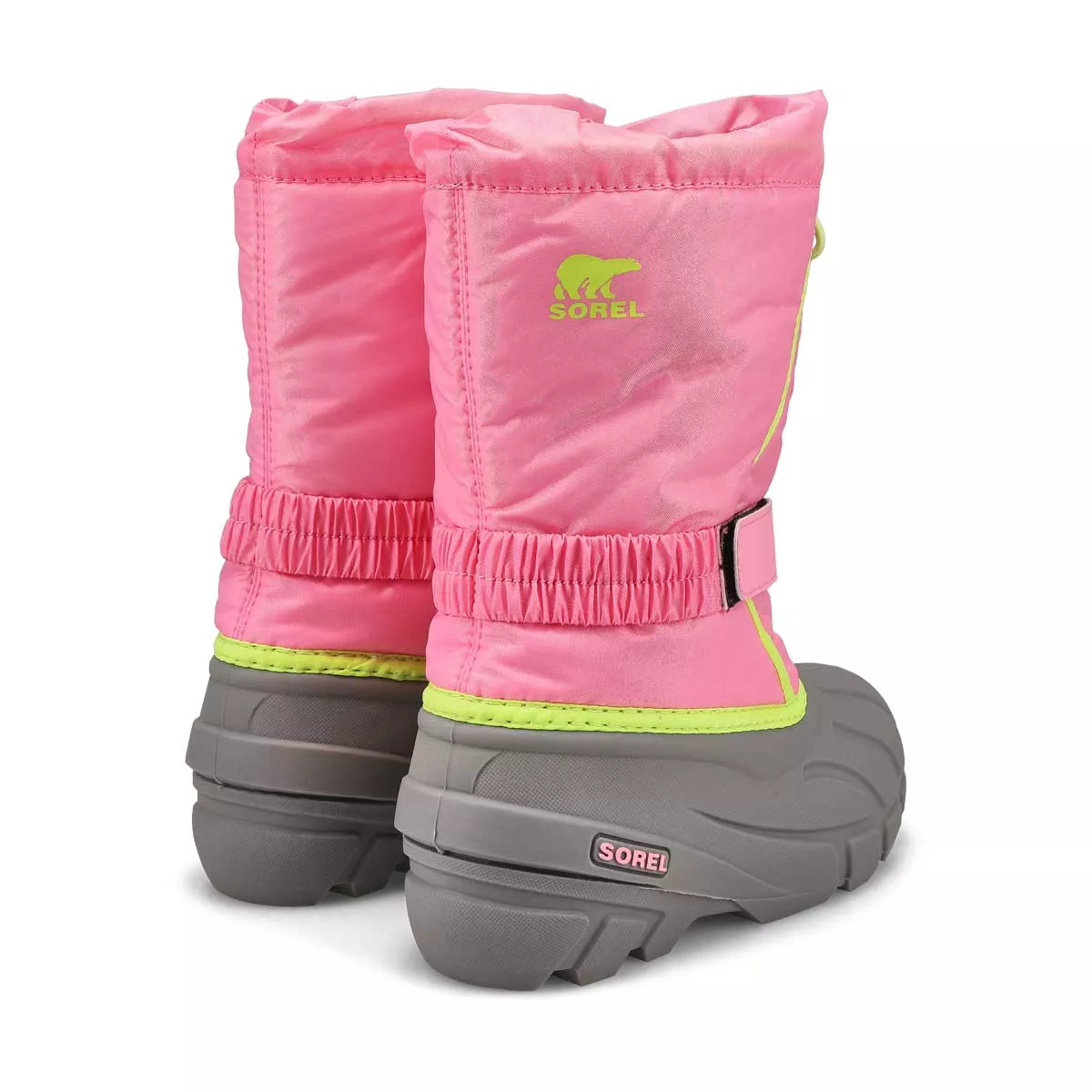 Cheap Sorel, Girls' Flurry Pull On Winter Boot - Pink 0129