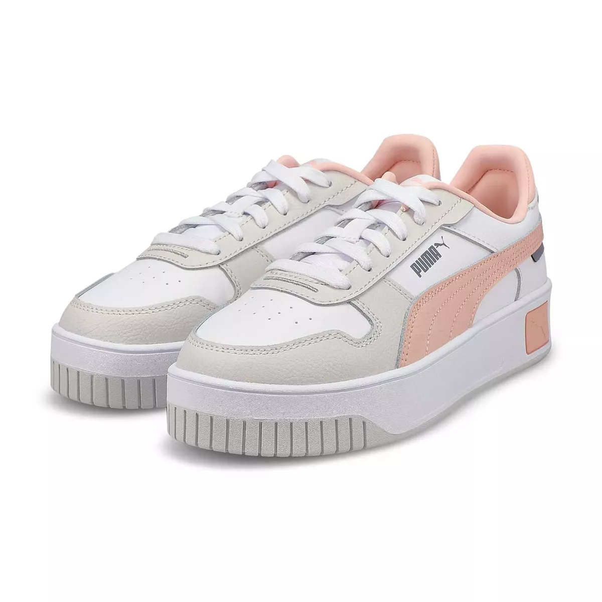 Affordable Puma, Puma, Baskets CARINA STREET JR, blanc rose, enfants 0122