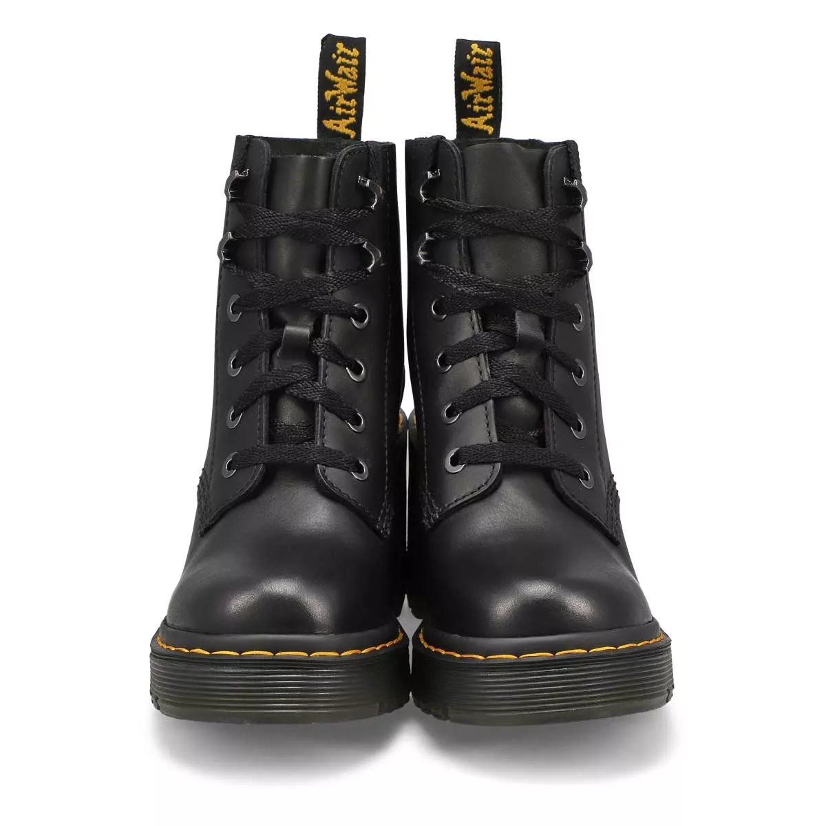 Affordable DrMartens, Botte plateforme JESY, noir, femmes 0127