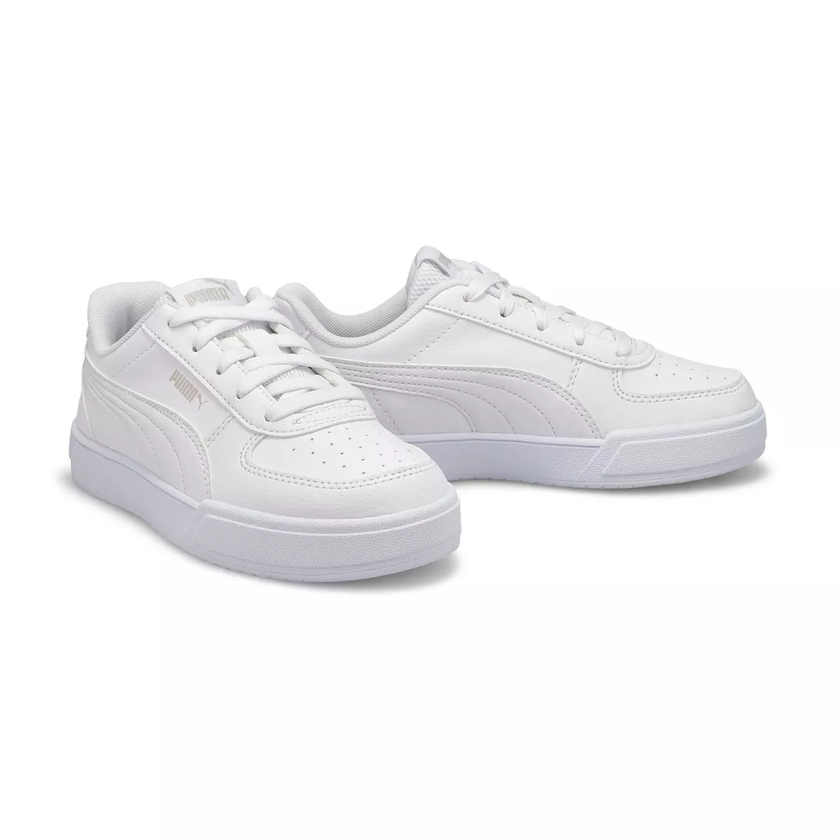 Cheap Puma, Puma, Baskets CAVEN JR PS, blanc gris, enfants 0122