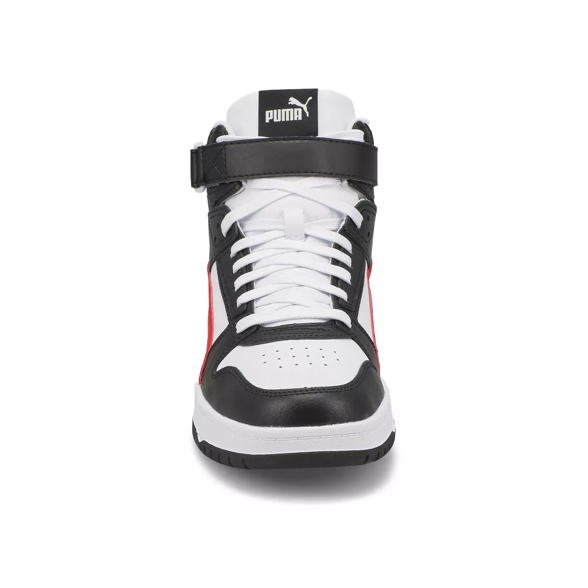 Affordable Puma, Baskets à tige haute RBD GAME, blanc rouge noir, hommes 0122