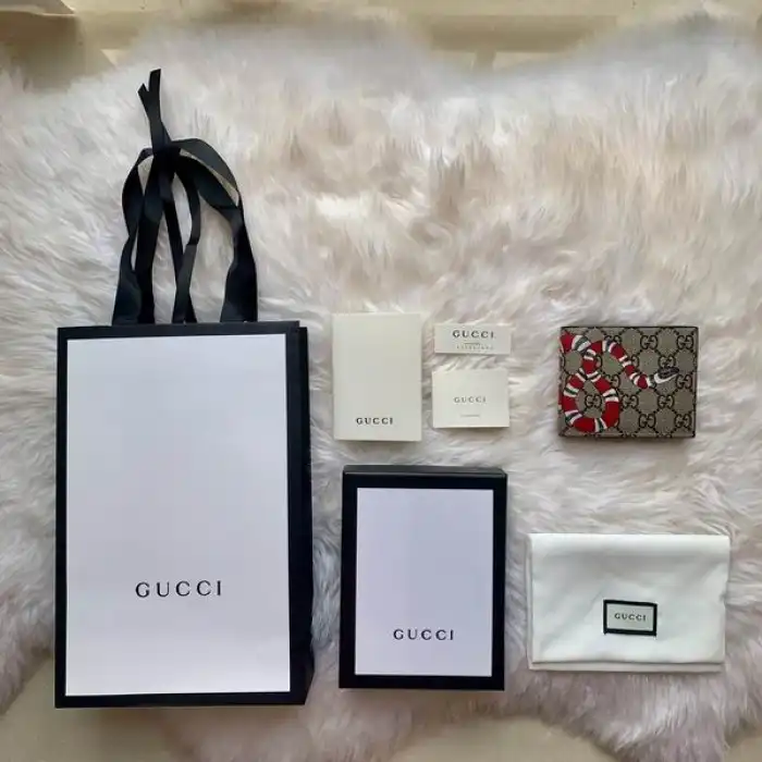 Affordable GUCC WALLET 451268 SNAKE 11*9 0124