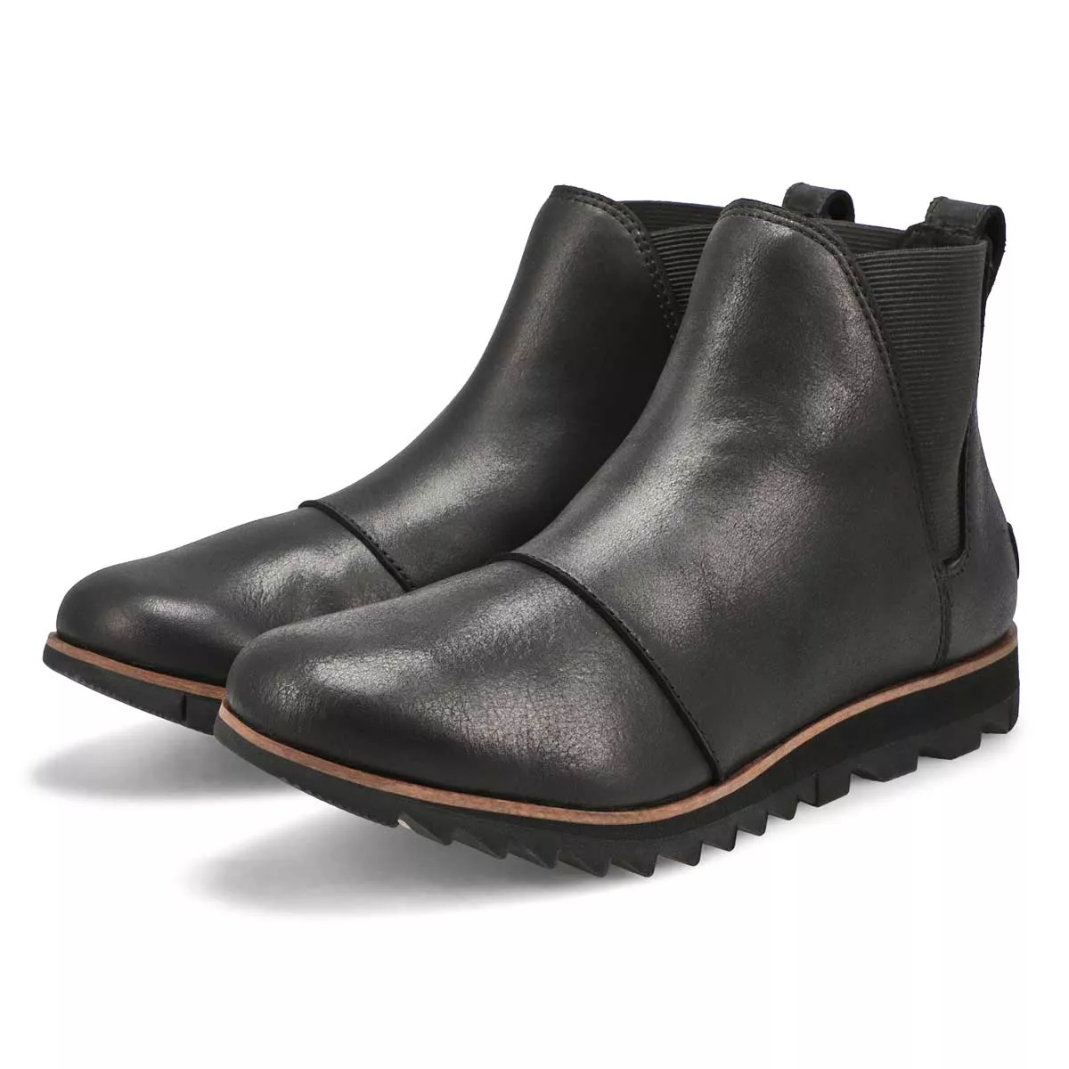 Affordable Sorel, Sorel, Bottes imperméables HARLOW CHELSEA, noir, femmes 0131