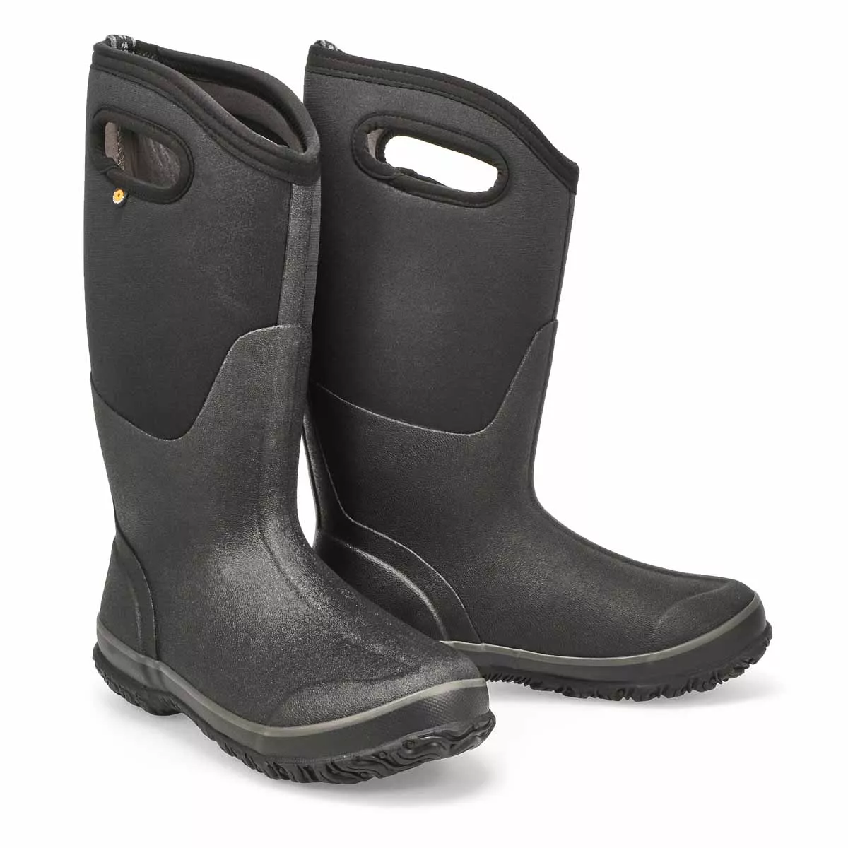 Affordable Bogs, Women's Classic Tall Waterproof Boot Wide - Black 0116