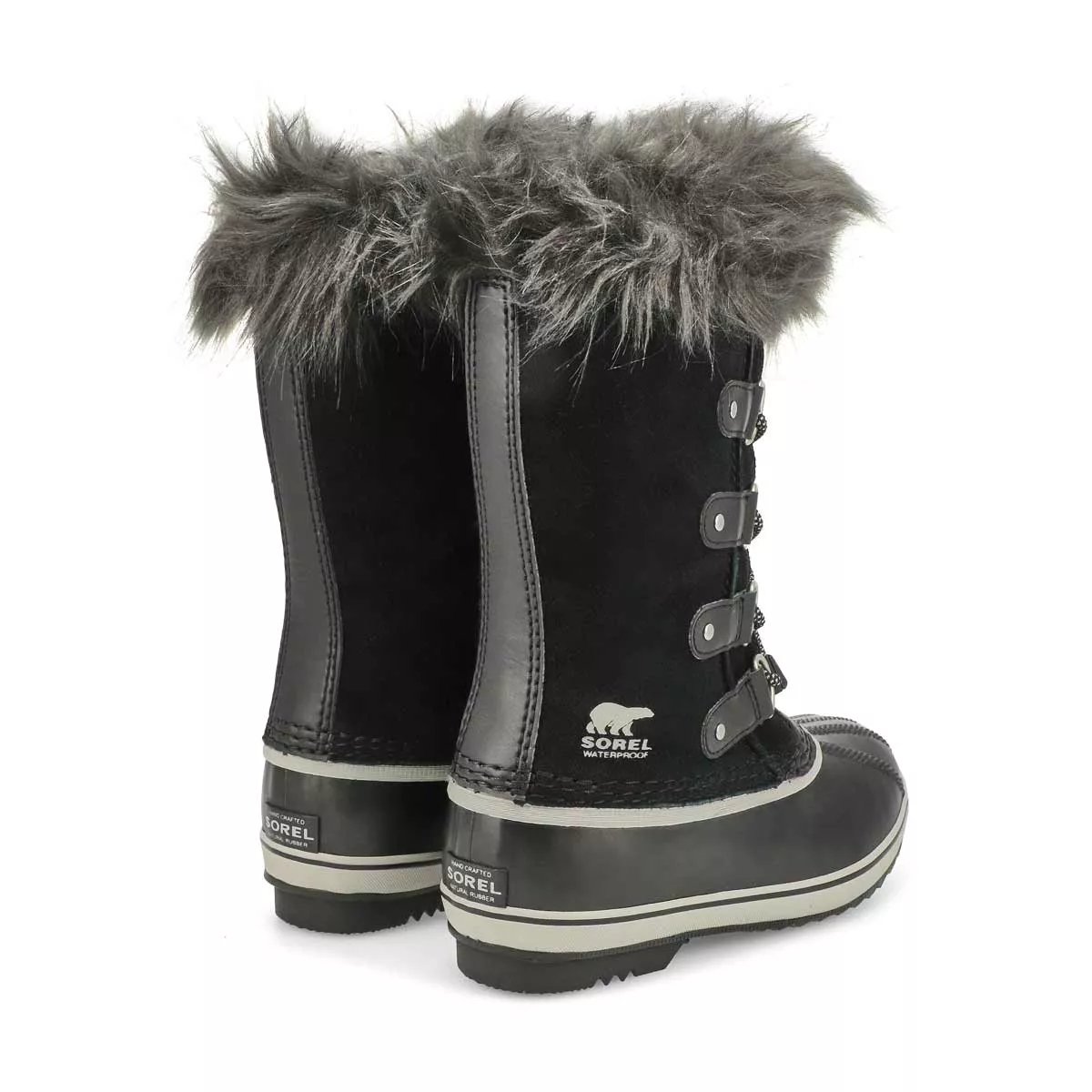 Affordable Sorel, Bottes de neige JOAN OF ARCTIC noires, filles 0131