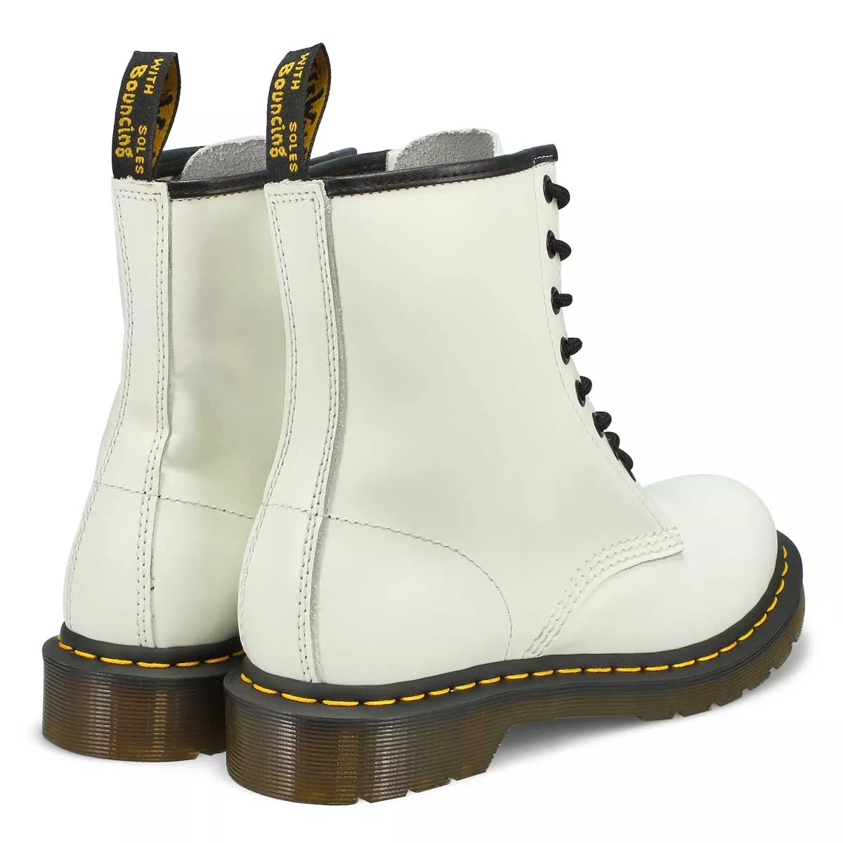 Affordable DrMartens, DrMartens, Ladies 1460 8 Eye Smooth Boot - White 0127