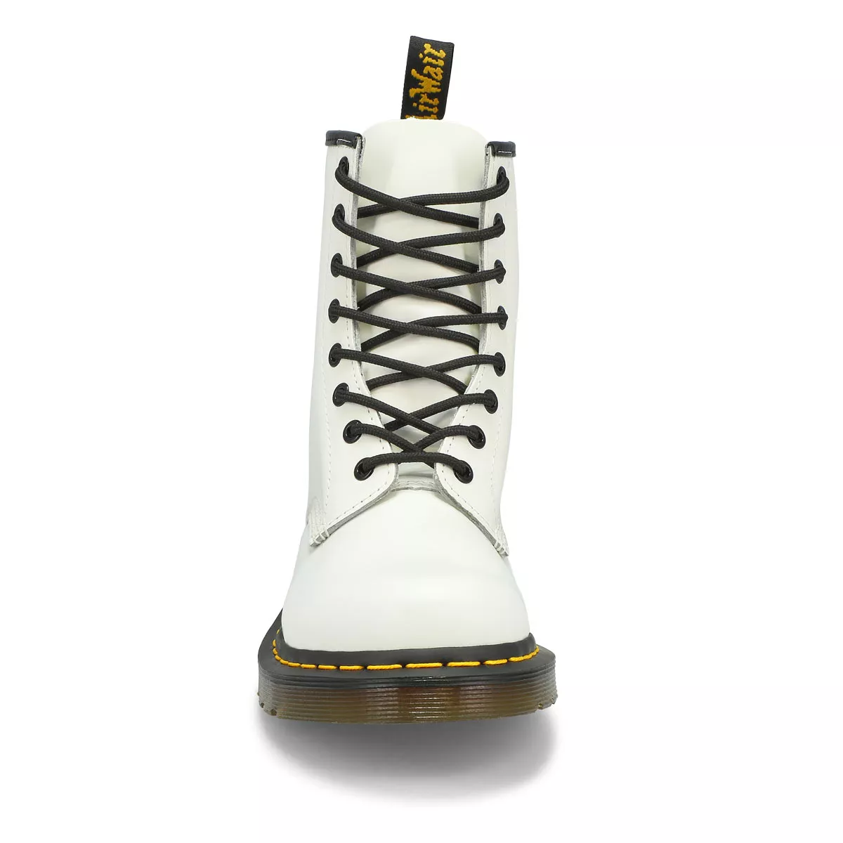 Affordable DrMartens, DrMartens, Ladies 1460 8 Eye Smooth Boot - White 0127