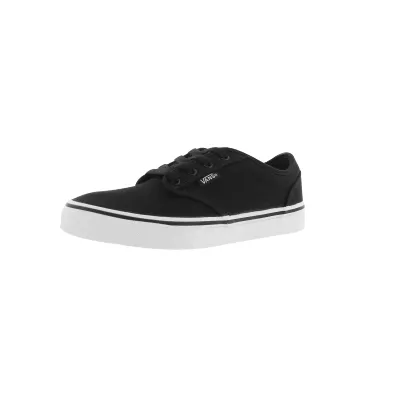 Cheap Vans, Vans, Espadrilles lacées ATWOOD, noir blanc, garçons 0130