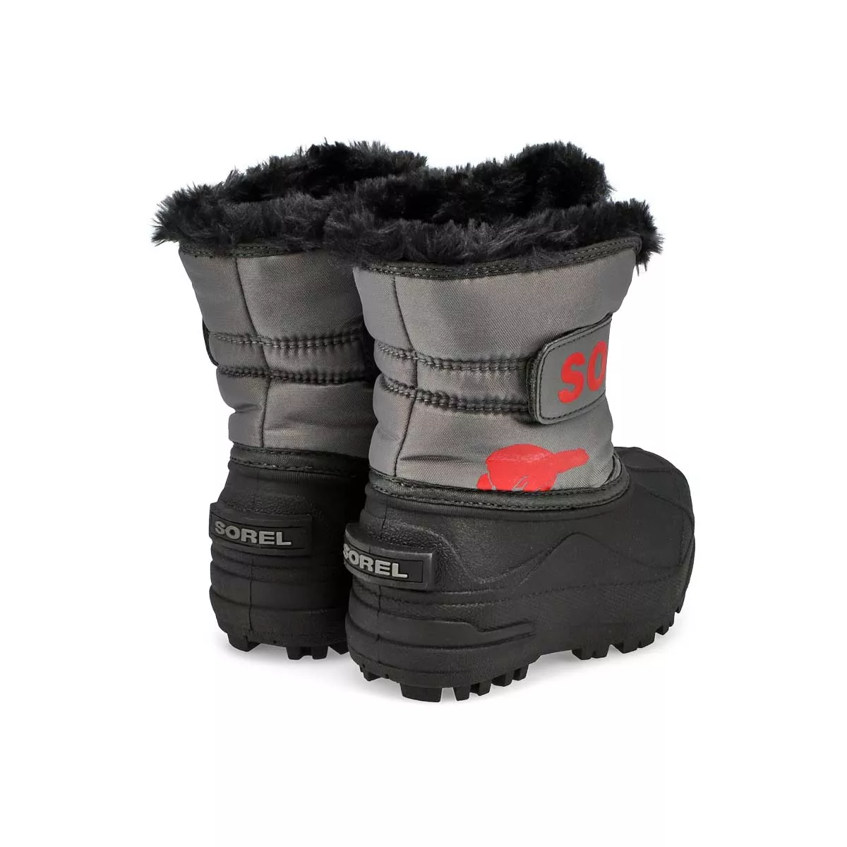 Cheap Sorel, Sorel, Botte Snow Commander, bébés - Gris 0129