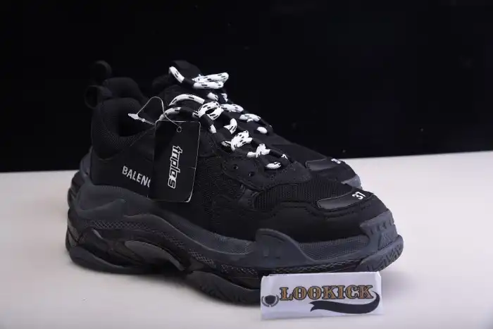 Cheap BLCG Wmns Triple S Trainer 'Black Clear Sole' 544351 W09O1 1000 0125