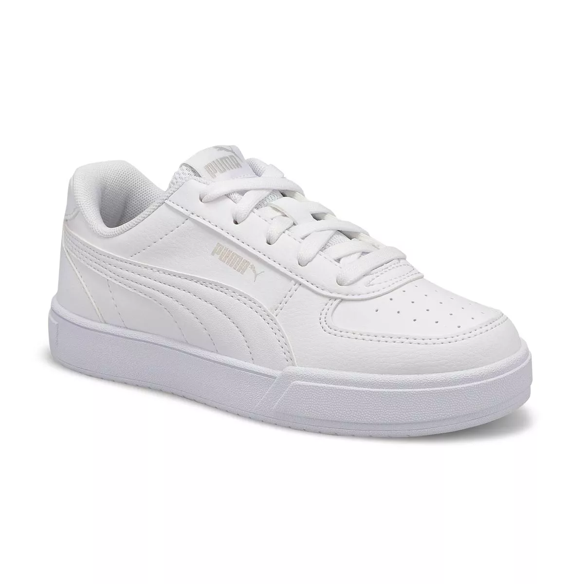 Cheap Puma, Puma, Baskets CAVEN JR PS, blanc gris, enfants 0122