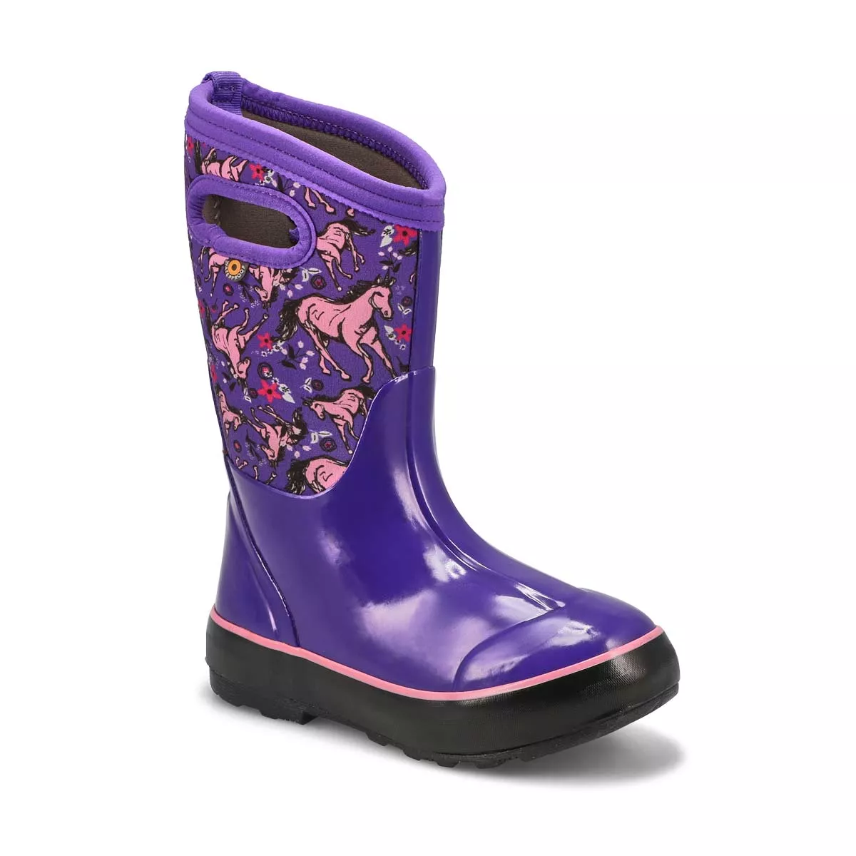 Cheap Bogs, Bogs, Botte CLASSIC II UNICORN AWESOME, violet, filles 0116