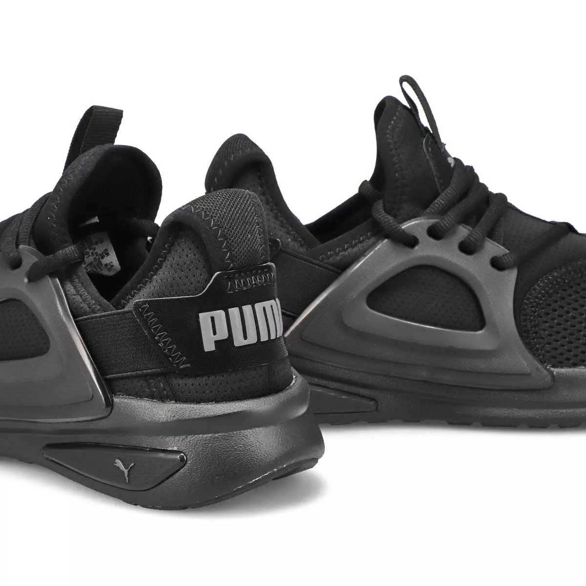 Affordable Puma, Puma, Kid's Softride Enzo Evo Jr Sneaker - Black Castlerock 0122