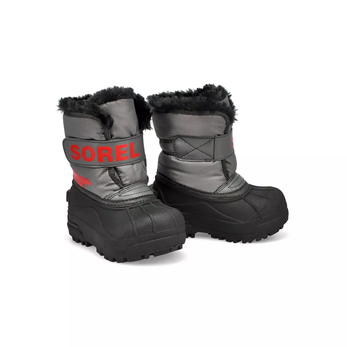 Cheap Sorel, Sorel, Botte Snow Commander, bébés - Gris 0129