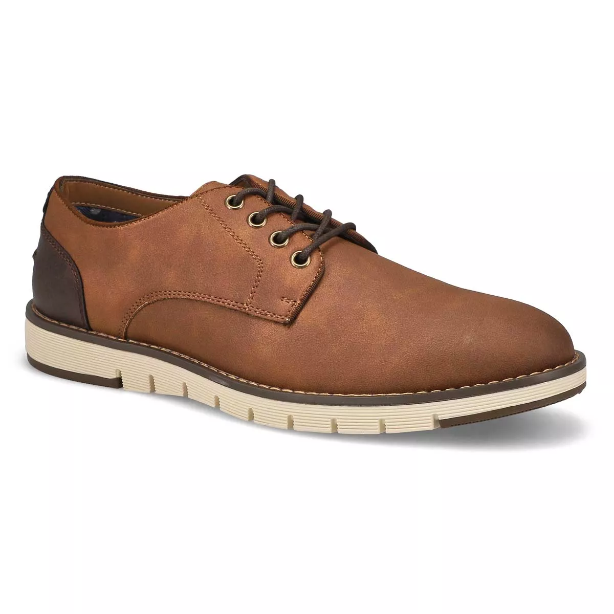 Cheap SteveMadden, SteveMadden, Men's Devison Casual Lace Up Oxford - Cognac 0120