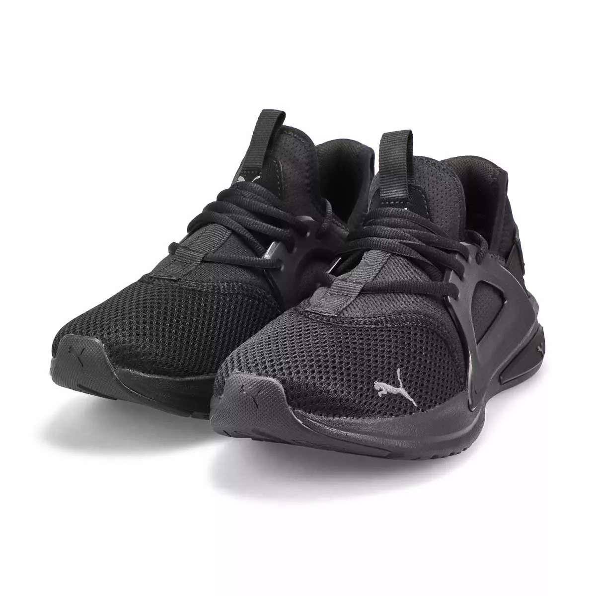 Affordable Puma, Puma, Kid's Softride Enzo Evo Jr Sneaker - Black Castlerock 0122