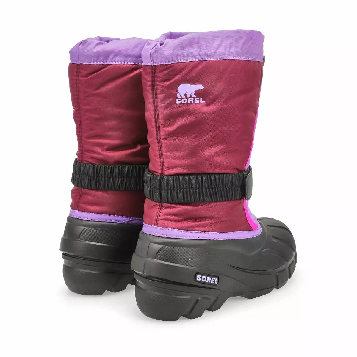 Affordable Sorel, Botte d'hiver à enfiler FLURRY, violet, filles 0131