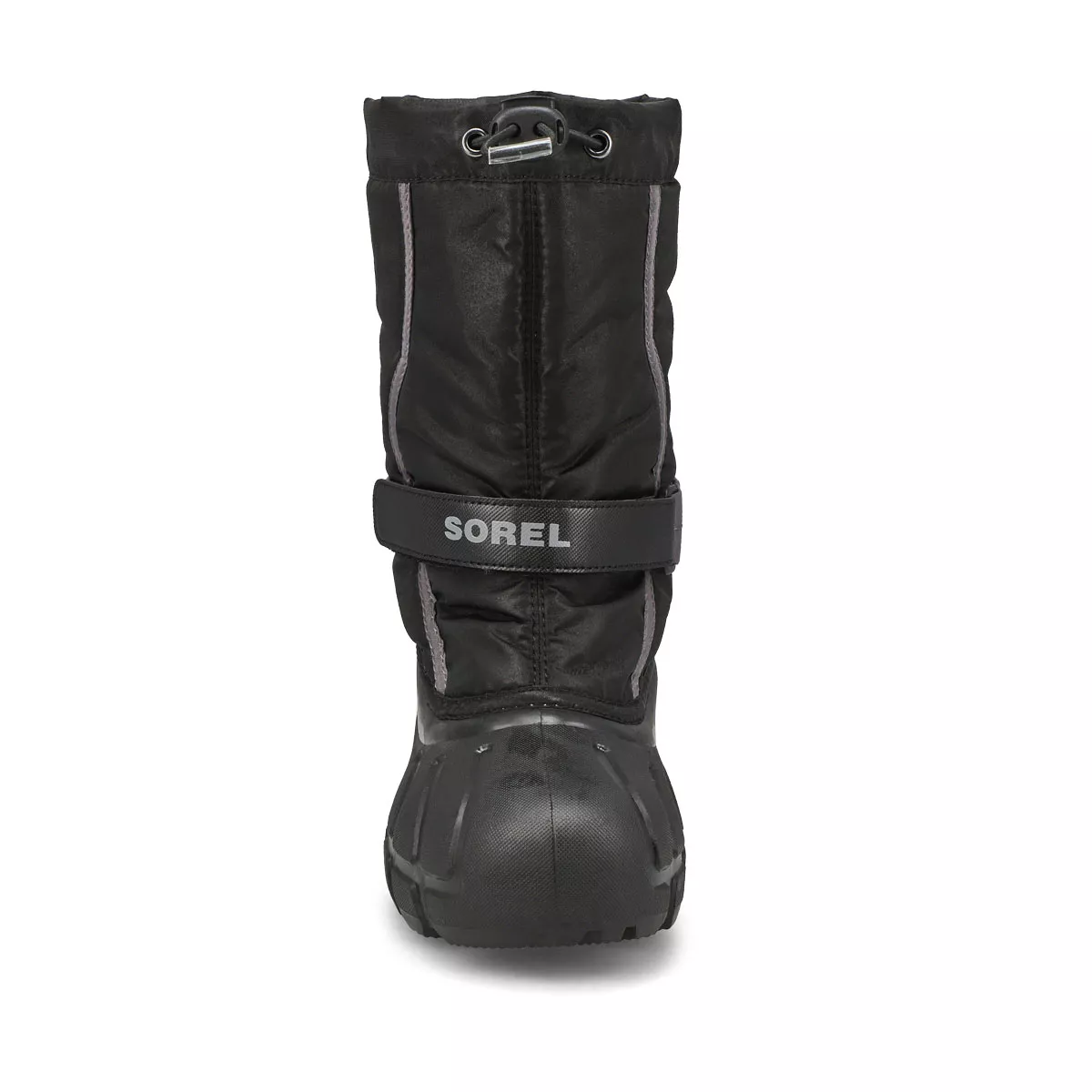 Affordable Sorel, Boys'  Flurry Pull On Winter Boot - Black City Grey 0206