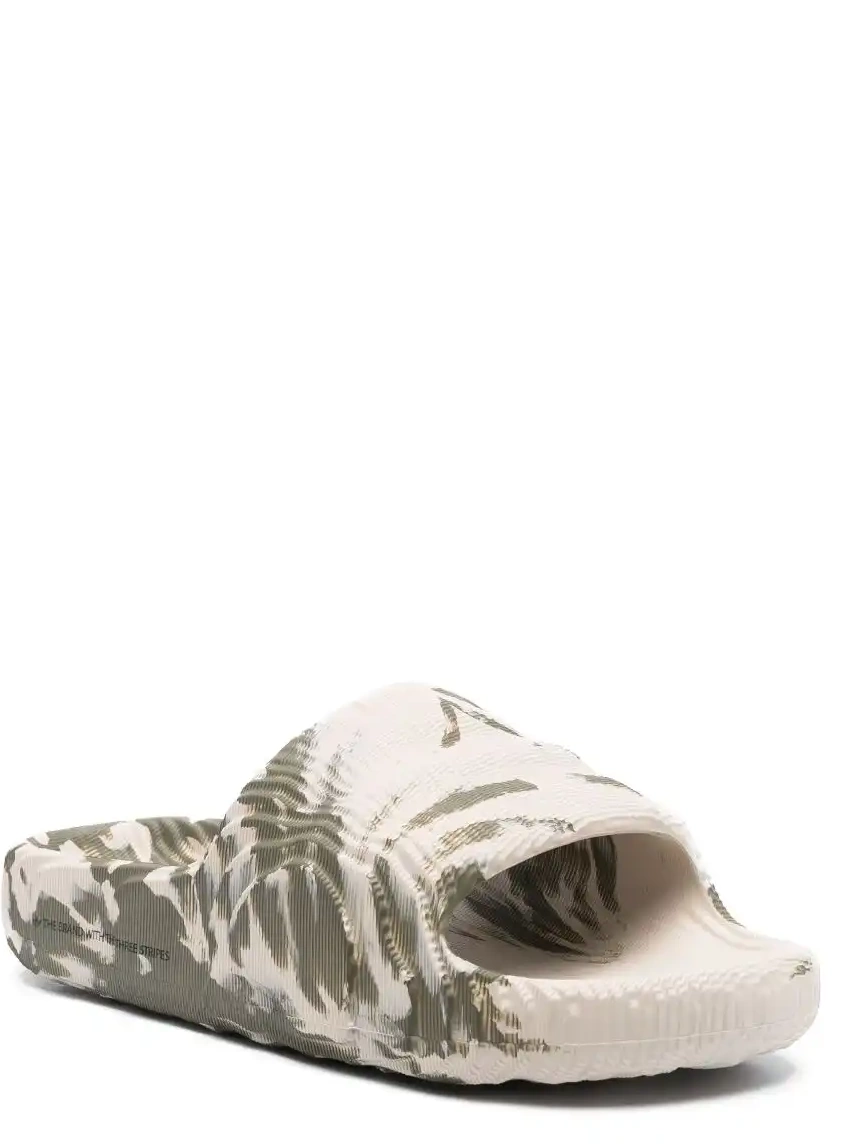 Affordable adidas Adilette  camouflage-print slides 0222